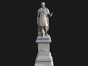 julius caesar lowpoly 3D Model
