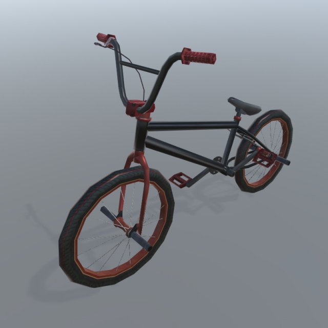 bicycle 3D Model .c4d .max .obj .3ds .fbx .stl .blend 