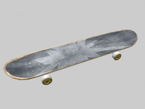 skateboard 3D Model