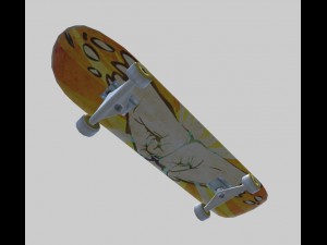 skateboard 3D 模型