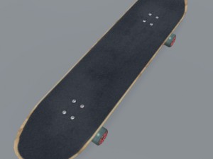 skateboard 3D 模型