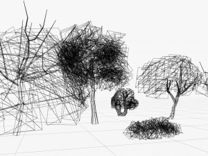 tree pack 3D Model