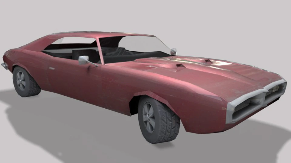 pontiac 3D Model .c4d .max .obj .3ds .fbx .stl .blend 