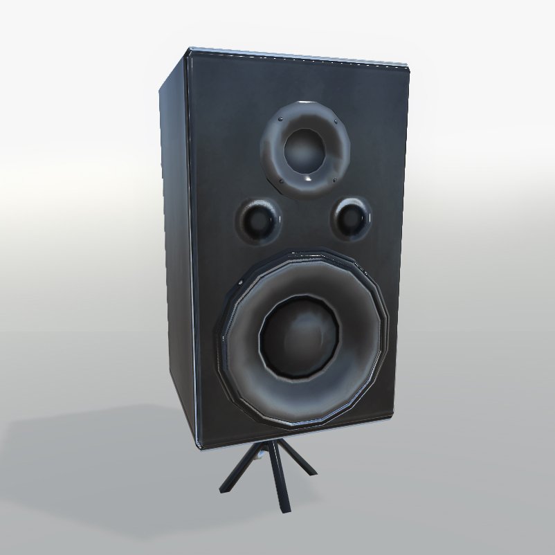 Speaker 3d model