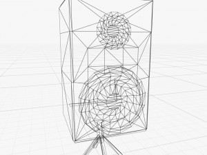 speaker Model 3D