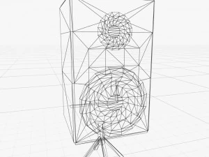 speaker 3D Model