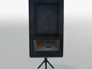 speaker 3D Model