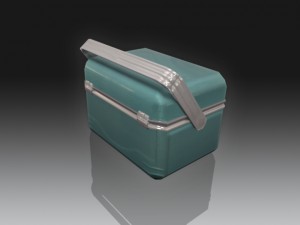 portable cooler 3Dモデル