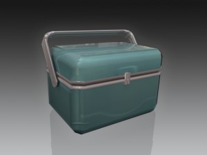 portable cooler 3Dモデル