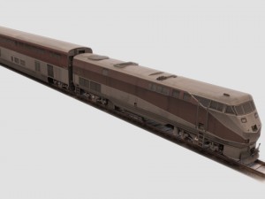 train 3D Model