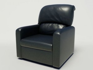 reclining chair Modello 3D