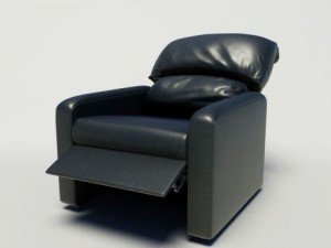 reclining chair Model 3D