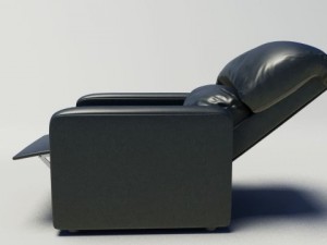 reclining chair Model 3D