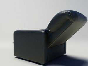 reclining chair Model 3D