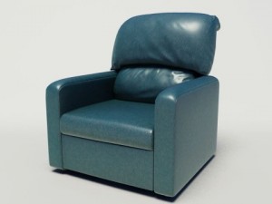 reclining chair Model 3D