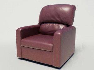 reclining chair Model 3D