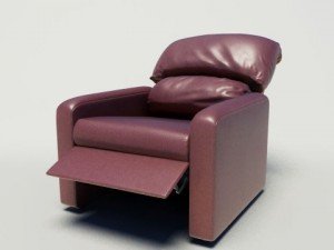 reclining chair Model 3D