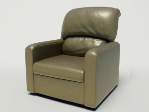 reclining chair Model 3D
