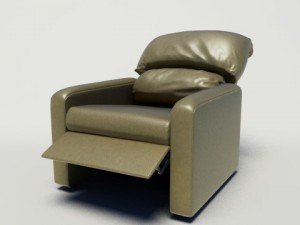 reclining chair Model 3D
