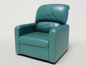 reclining chair Model 3D