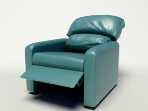 reclining chair Model 3D