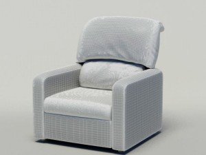 reclining chair Model 3D