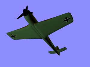 focke wulf 190 3D Model