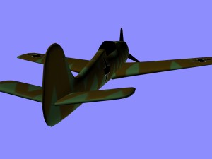 focke wulf 190 3D Model