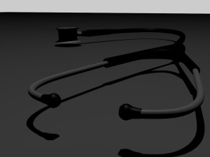 littmann cardiology iv stethoscope 3D मॉडल