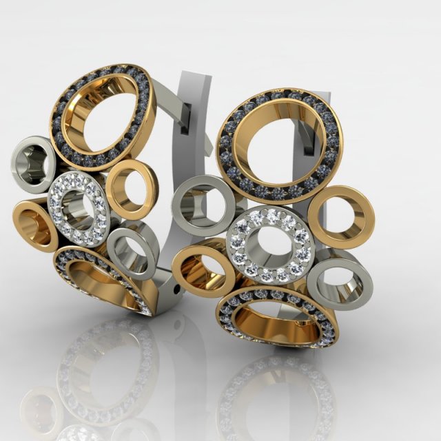 olga earrings 3D मॉडल .c4d .max .obj .3ds .fbx .stl .blend