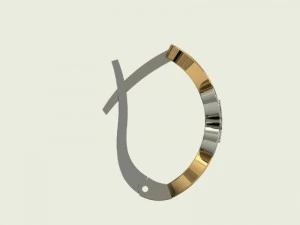 olga earrings 3D Model