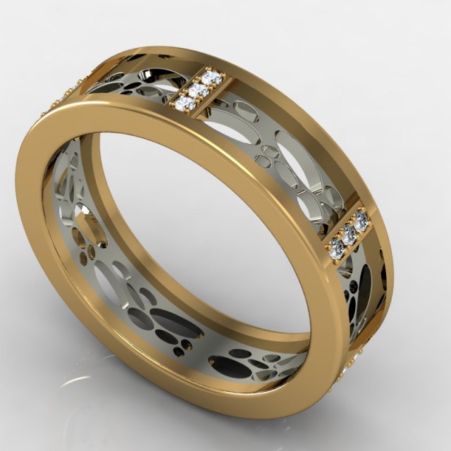 mfs0007 ring 3D 模型 .c4d .max .obj .3ds .fbx .stl .blend 