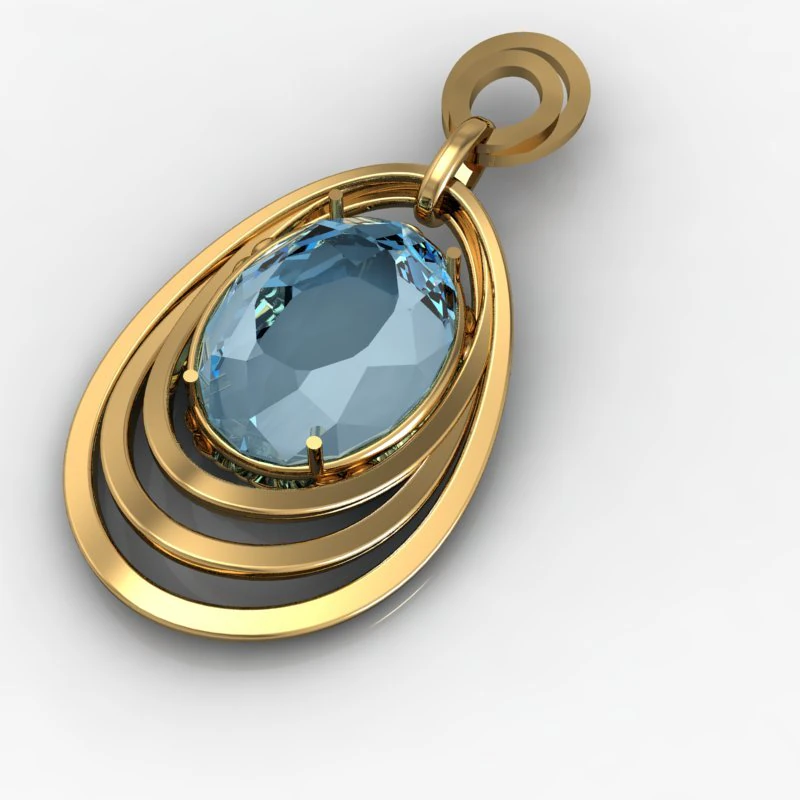 necklace - mfs0010 3D Model .c4d .max .obj .3ds .fbx .stl .blend 