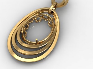 necklace - mfs0010 3D Model