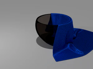 vase with cloth 3D Model