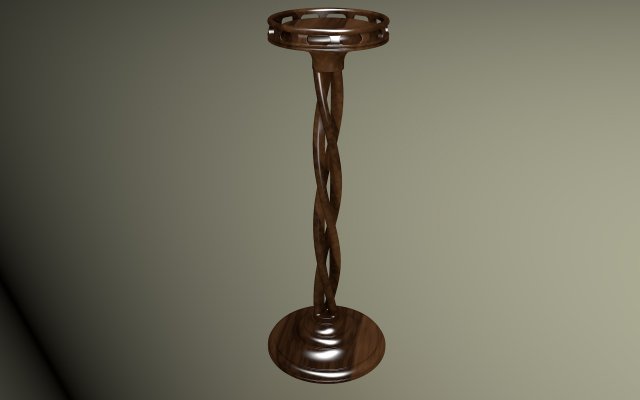 support for flowers Modelo 3D .c4d .max .obj .3ds .fbx .stl .blend 