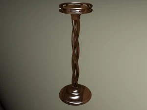 soutien aux fleurs Modèle 3D