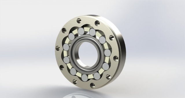 reducer wave with intermediate rolling bodies 3D Model .c4d .max .obj .3ds .fbx .stl .blend 
