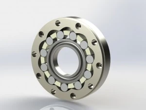 fala redukcyjna z pośrednimi korpusami tocznymi Model 3D