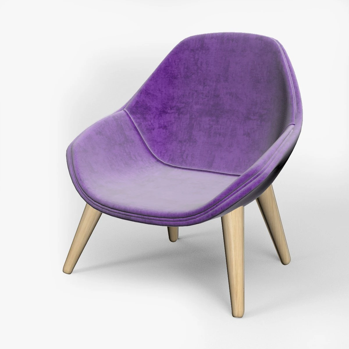 armchair 3D Model .c4d .max .obj .3ds .fbx .stl .blend