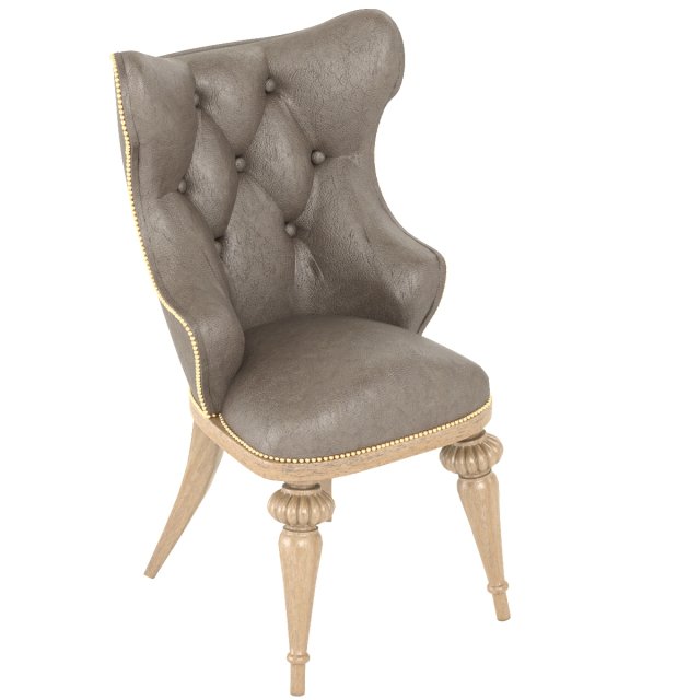 gamecock chair 3D Model .c4d .max .obj .3ds .fbx .stl .blend 