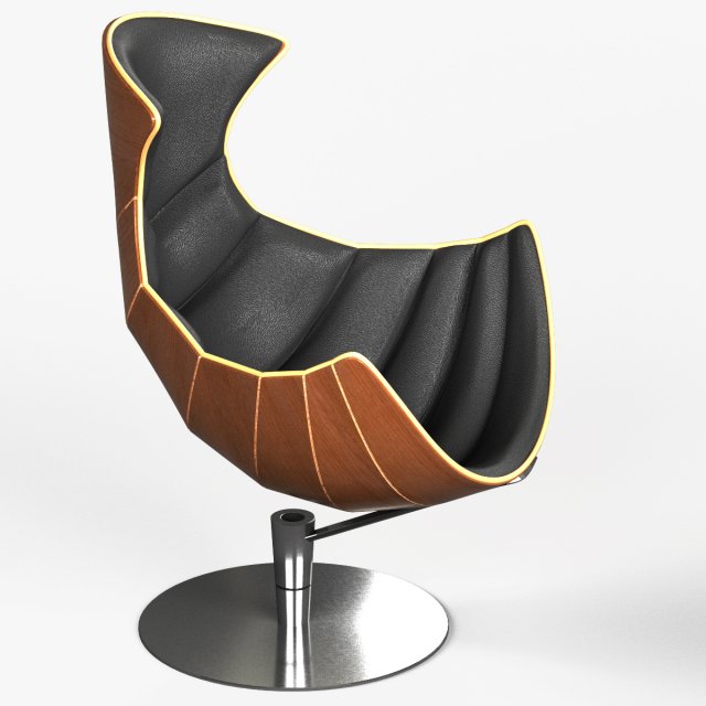 lobster chair Modello 3D .c4d .max .obj .3ds .fbx .stl .blend 