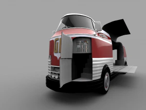 gm futurliner 3D Model