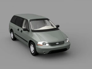 2003 ford r&uuml;zgar yıldızı 3D Model