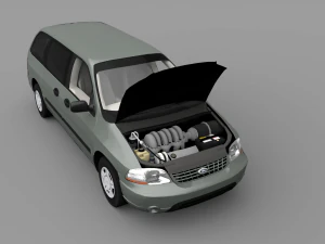 2003 ford windstar 3D Model