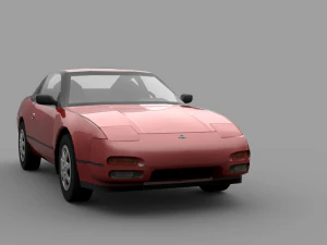 ніссан 240sx s13 3D Модель