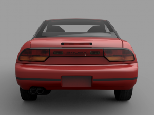 nissan 240sx s13 Modelo 3D