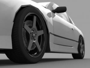 nissan 240sx s13 Modelo 3D