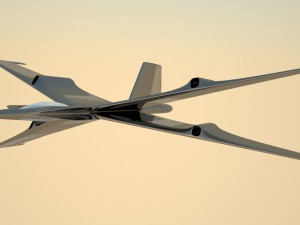 a simple spaceship 3D 模型