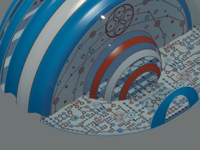 fantastic building 3D Модель .c4d .max .obj .3ds .fbx .stl .blend 